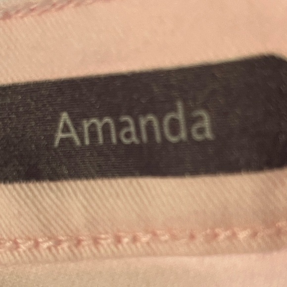 GLORIA VANDERBILT Pink Amanda Straight Leg Jeans 8 NWOT - Picture 11 of 12